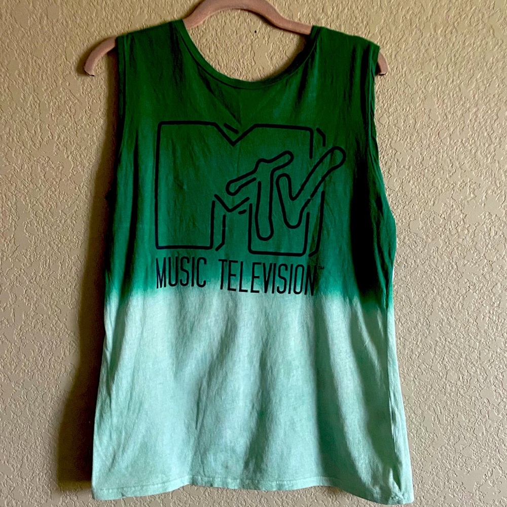 Tye dye Mtv Tank Top Sz small